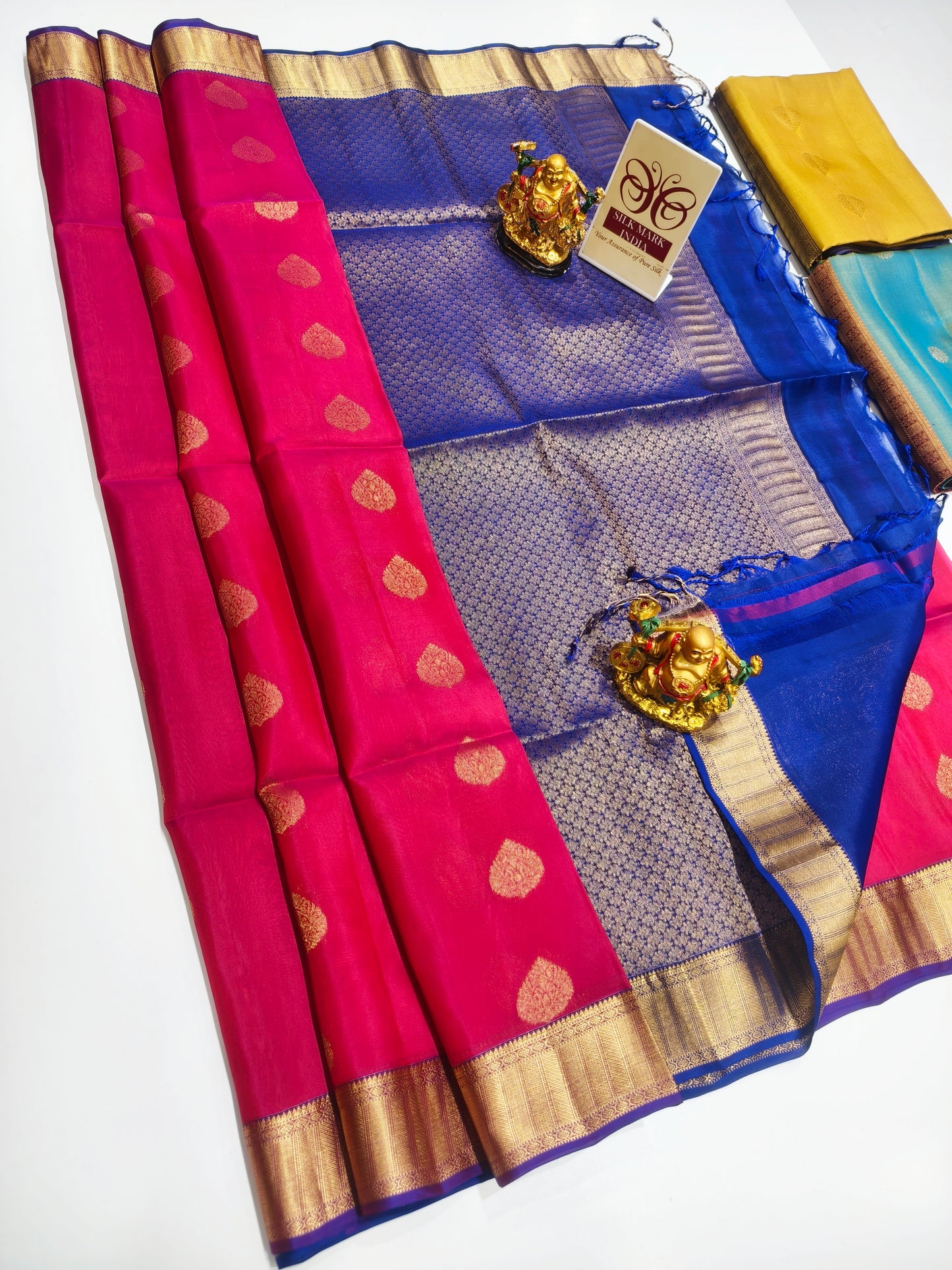 Kanchipuram Pure Soft Silks Sarees-with Silk Mark certificate- catalogue C4- 220 collections