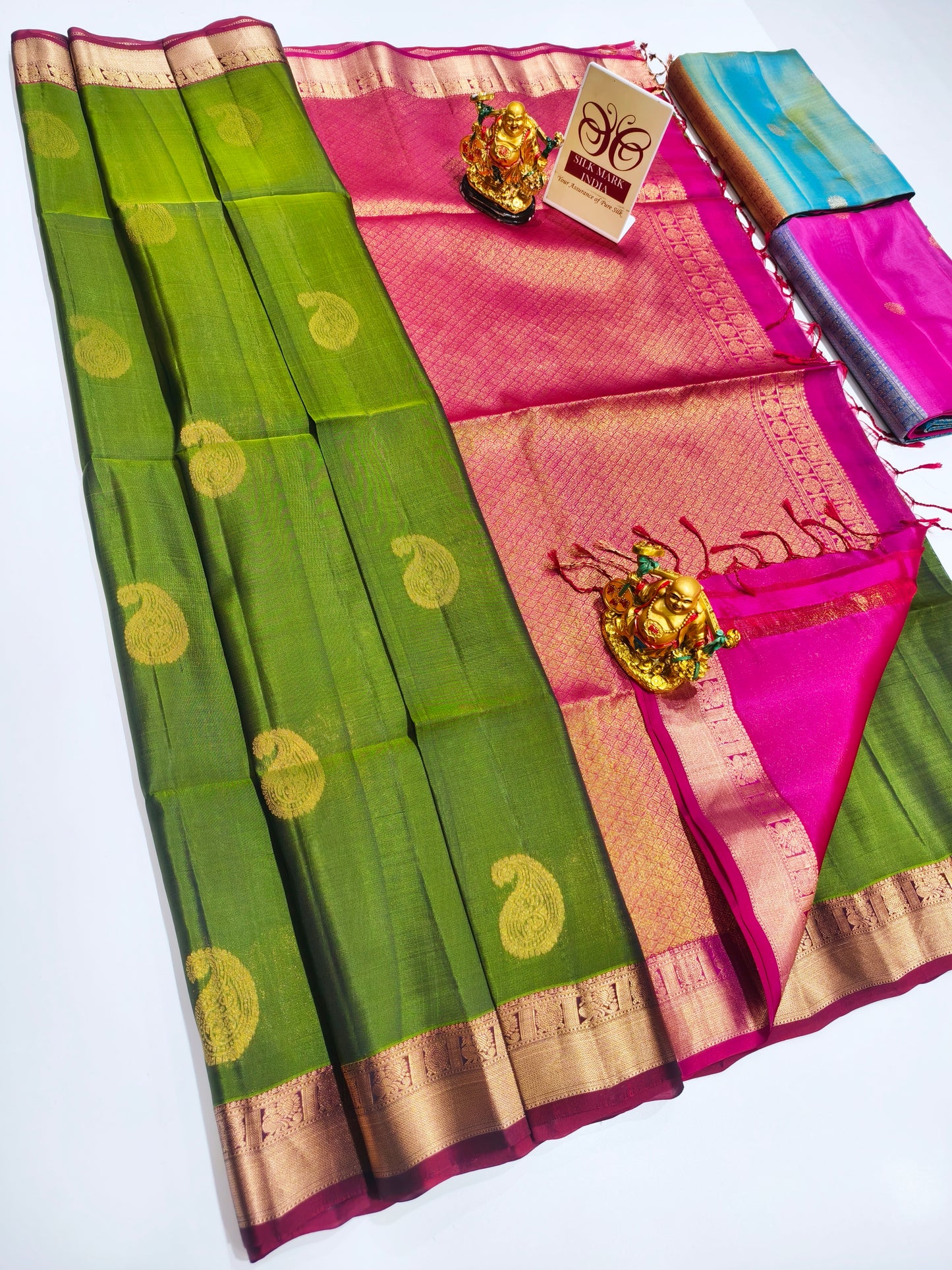 Kanchipuram Pure Soft Silks Sarees-with Silk Mark certificate- catalogue C4- 220 collections
