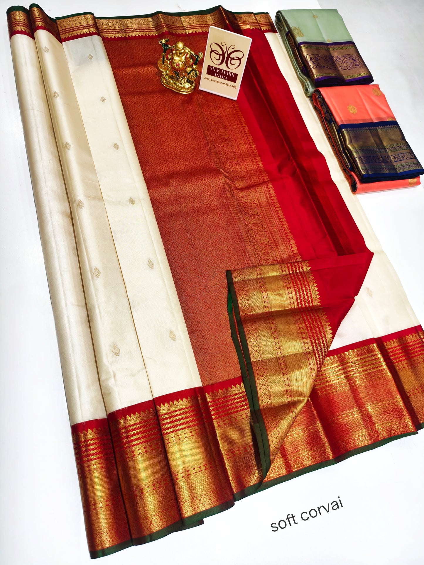 Kanchipuram Pure Soft Silks Sarees-with Silk Mark certificate- catalogue C4- 220 collections