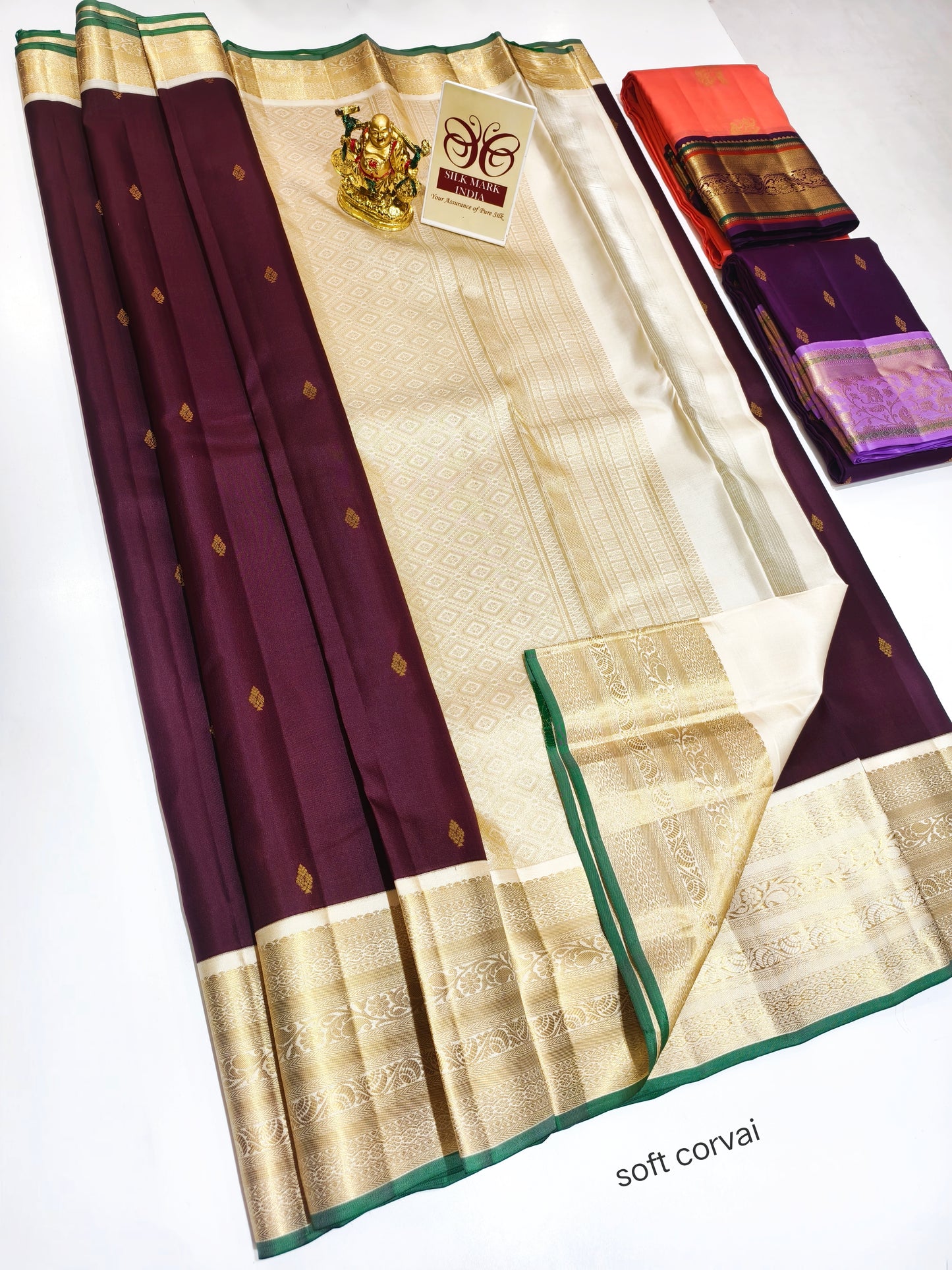 Kanchipuram Pure Soft Silks Sarees-with Silk Mark certificate- catalogue C4- 220 collections