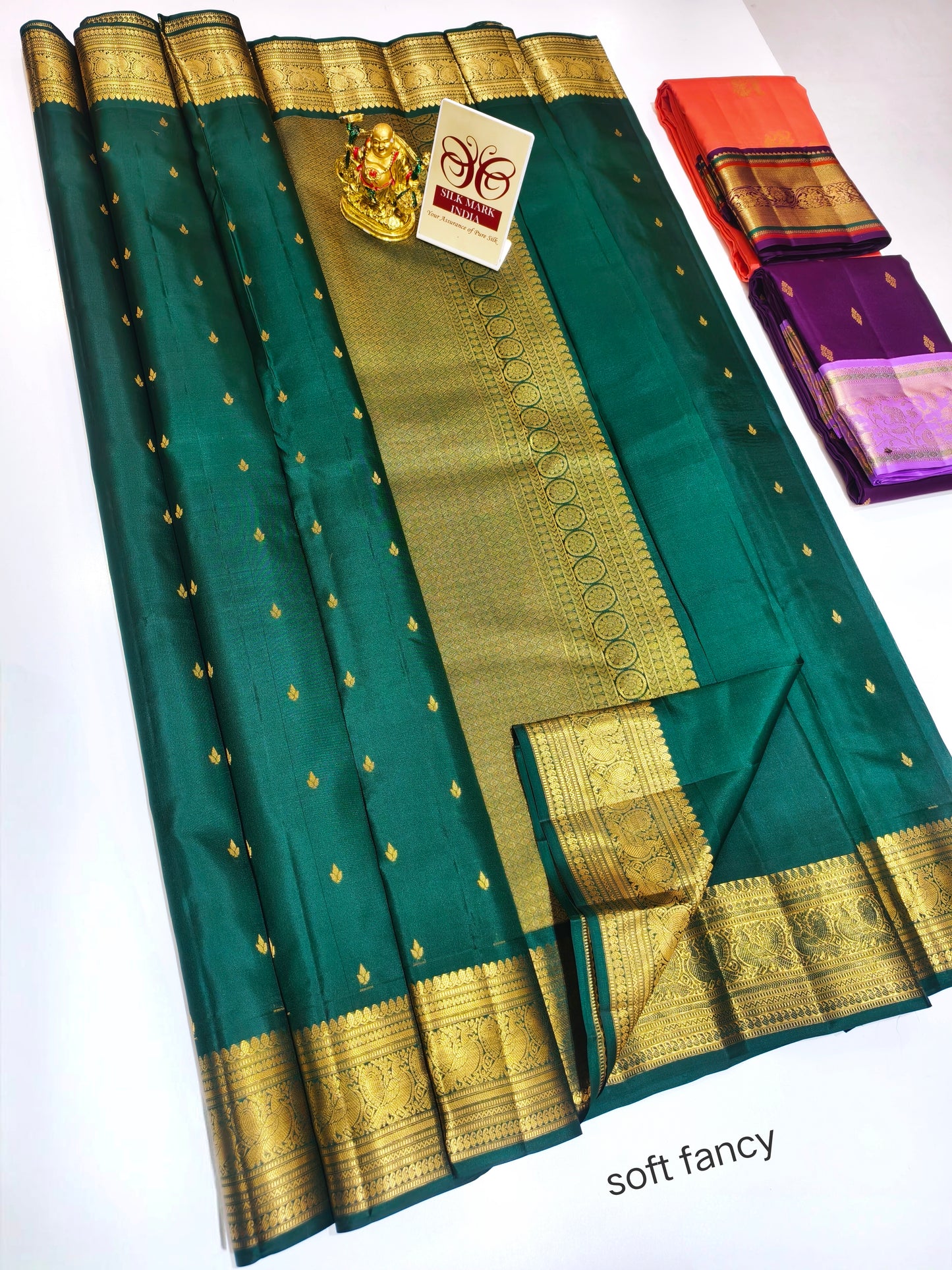 Kanchipuram Pure Soft Silks Sarees-with Silk Mark certificate- catalogue C4- 220 collections