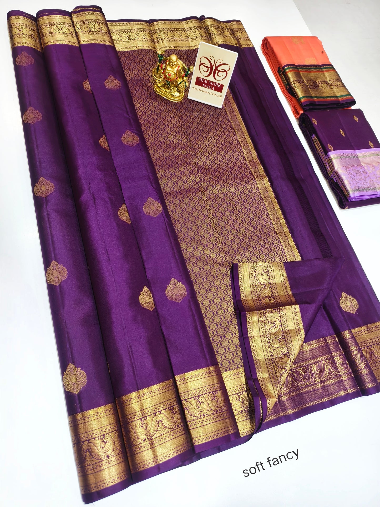 Kanchipuram Pure Soft Silks Sarees-with Silk Mark certificate- catalogue C4- 220 collections