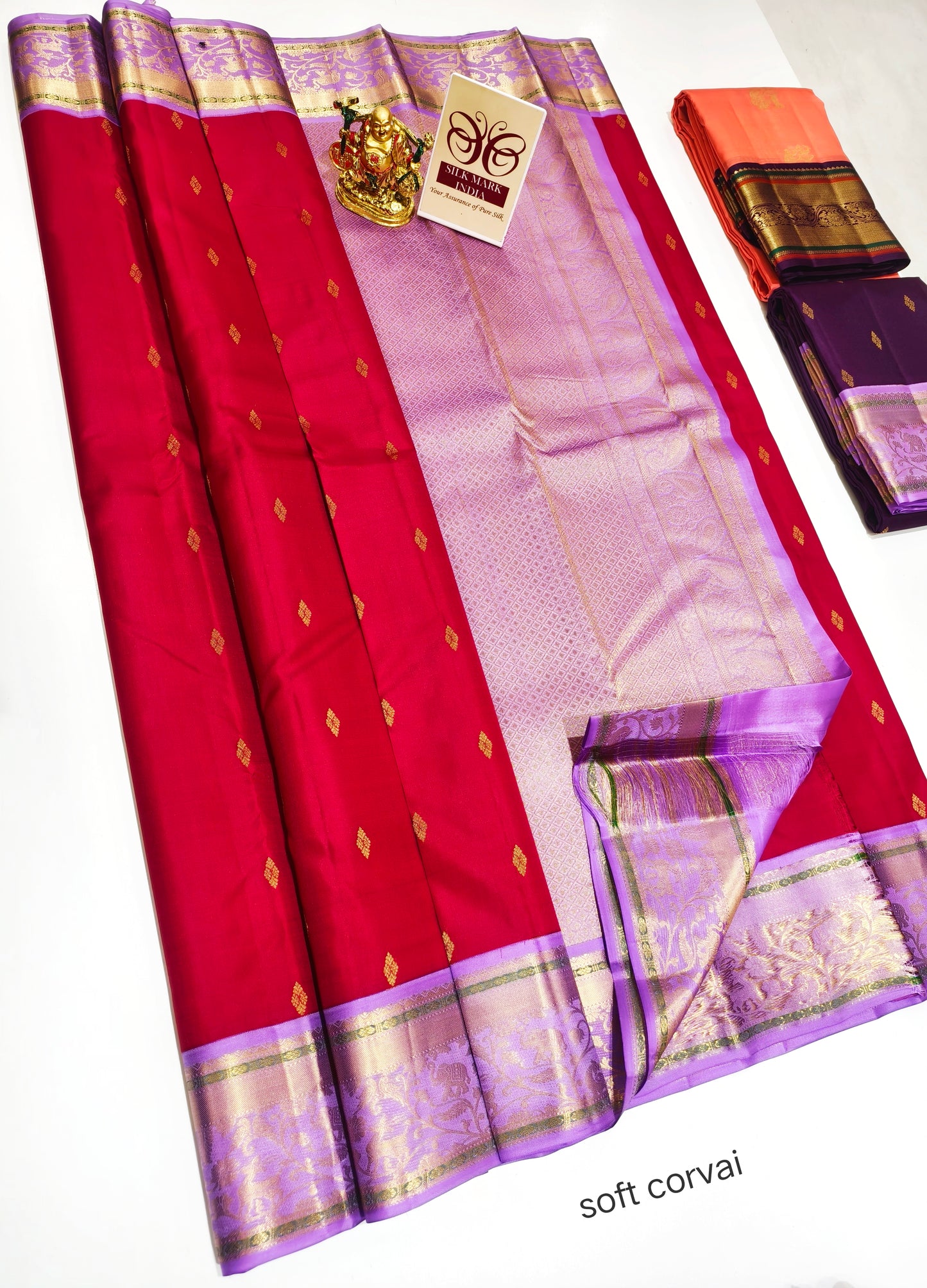 Kanchipuram Pure Soft Silks Sarees-with Silk Mark certificate- catalogue C3- 220 collections