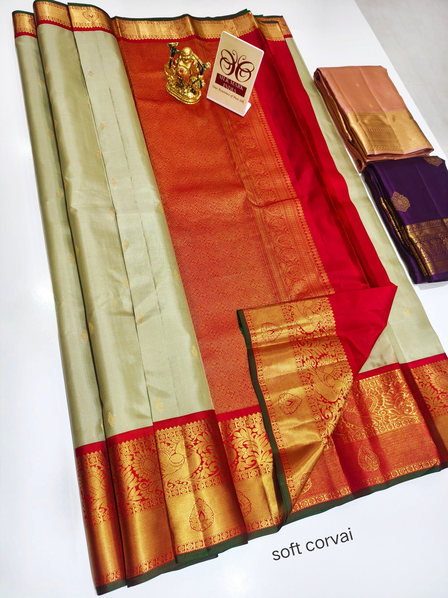 Kanchipuram Pure Soft Silks Sarees-with Silk Mark certificate- catalogue C4- 220 collections