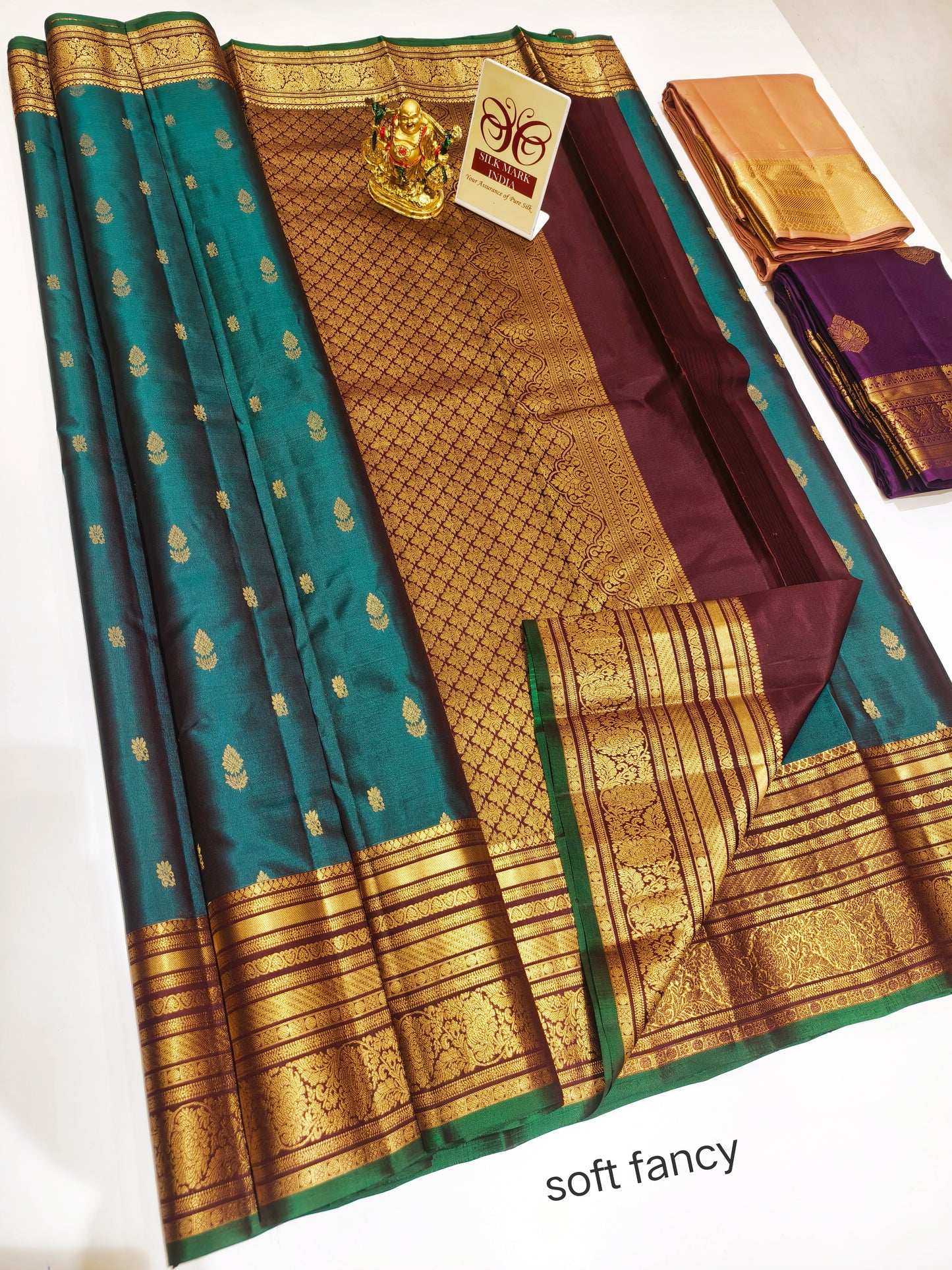 Kanchipuram Pure Soft Silks Sarees-with Silk Mark certificate- catalogue C4- 220 collections