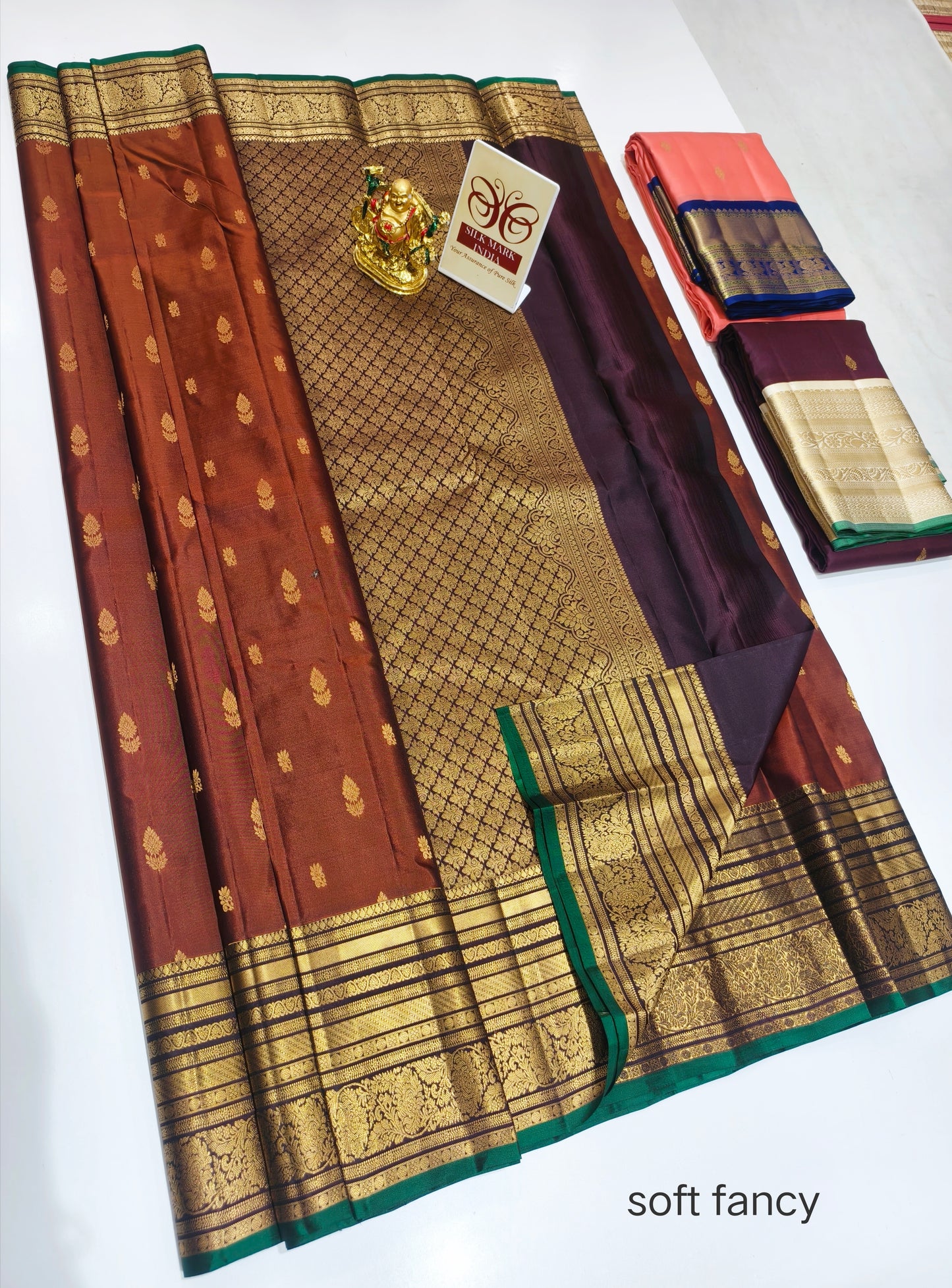 Kanchipuram Pure Soft Silks Sarees-with Silk Mark certificate- catalogue C4- 220 collections