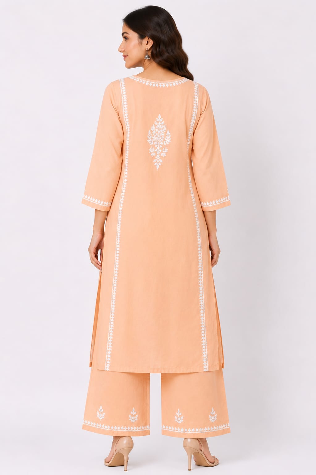 Rayon Kurti Palazzo Set