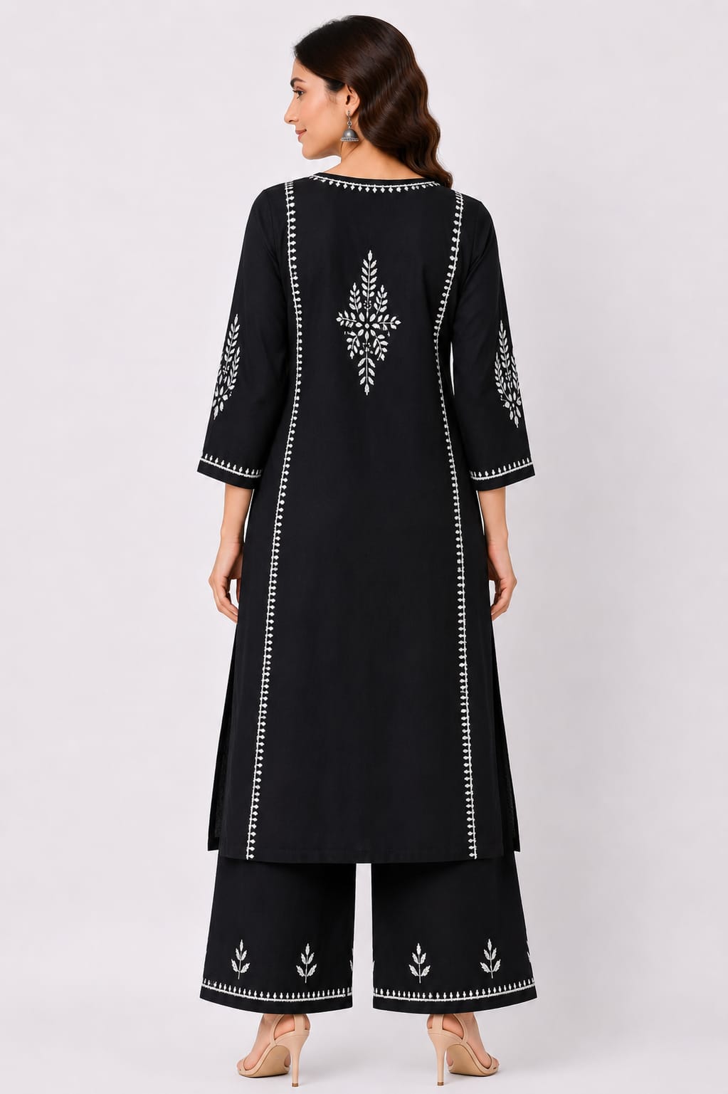 Rayon Kurti Palazzo Set