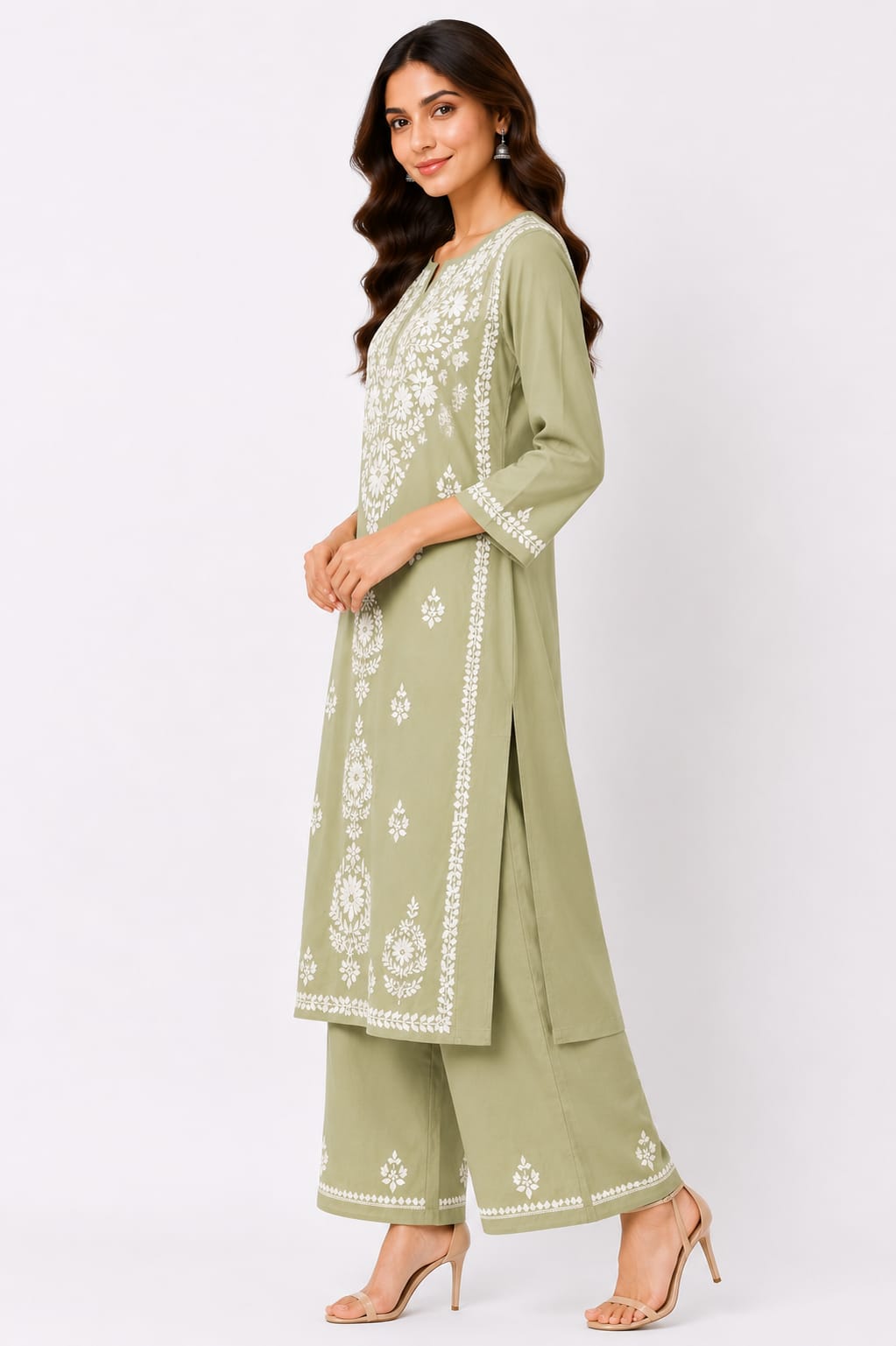 Rayon Kurti Pant set | Glamoura X