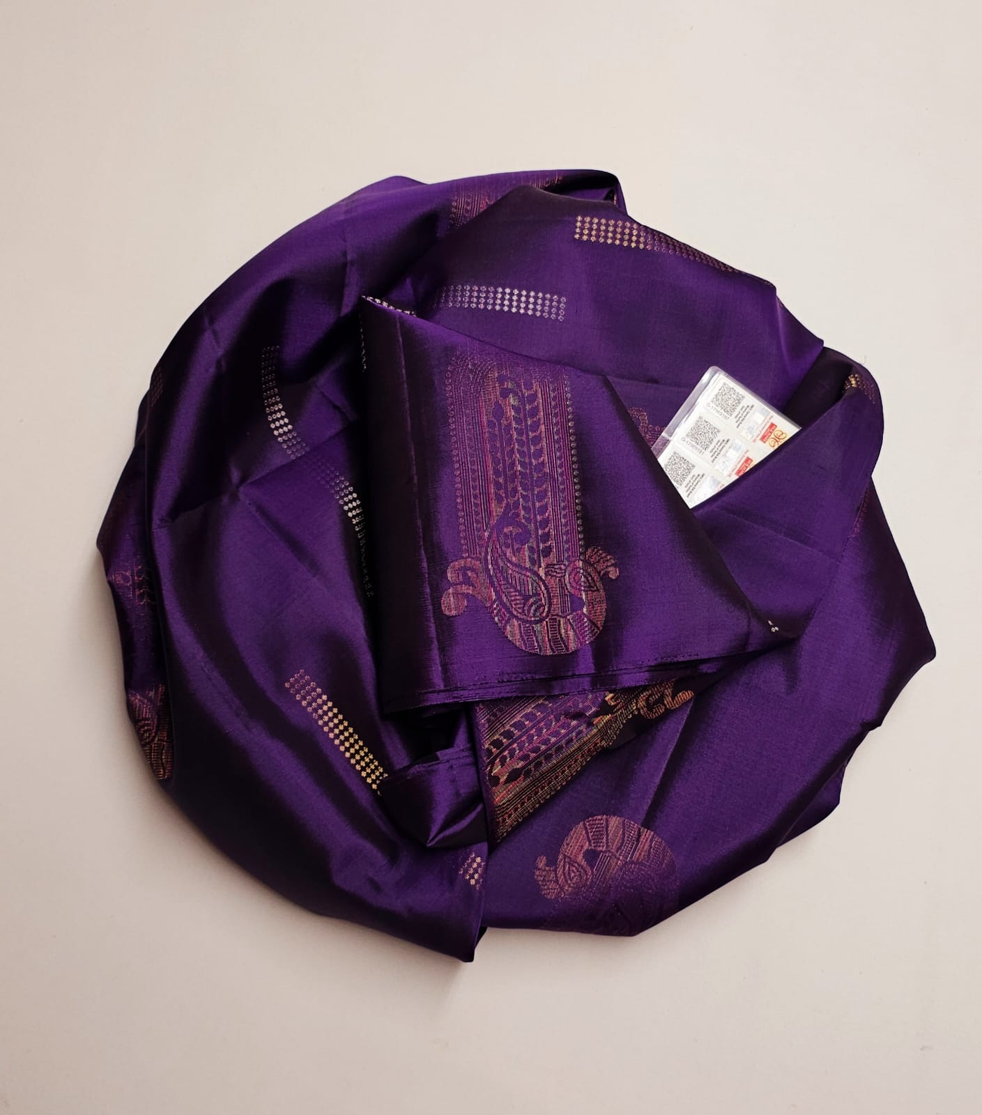 Sirumugai Pure Handloom Kanchi Soft Silk Sarees-self blouse-all over motives-Multiple colour