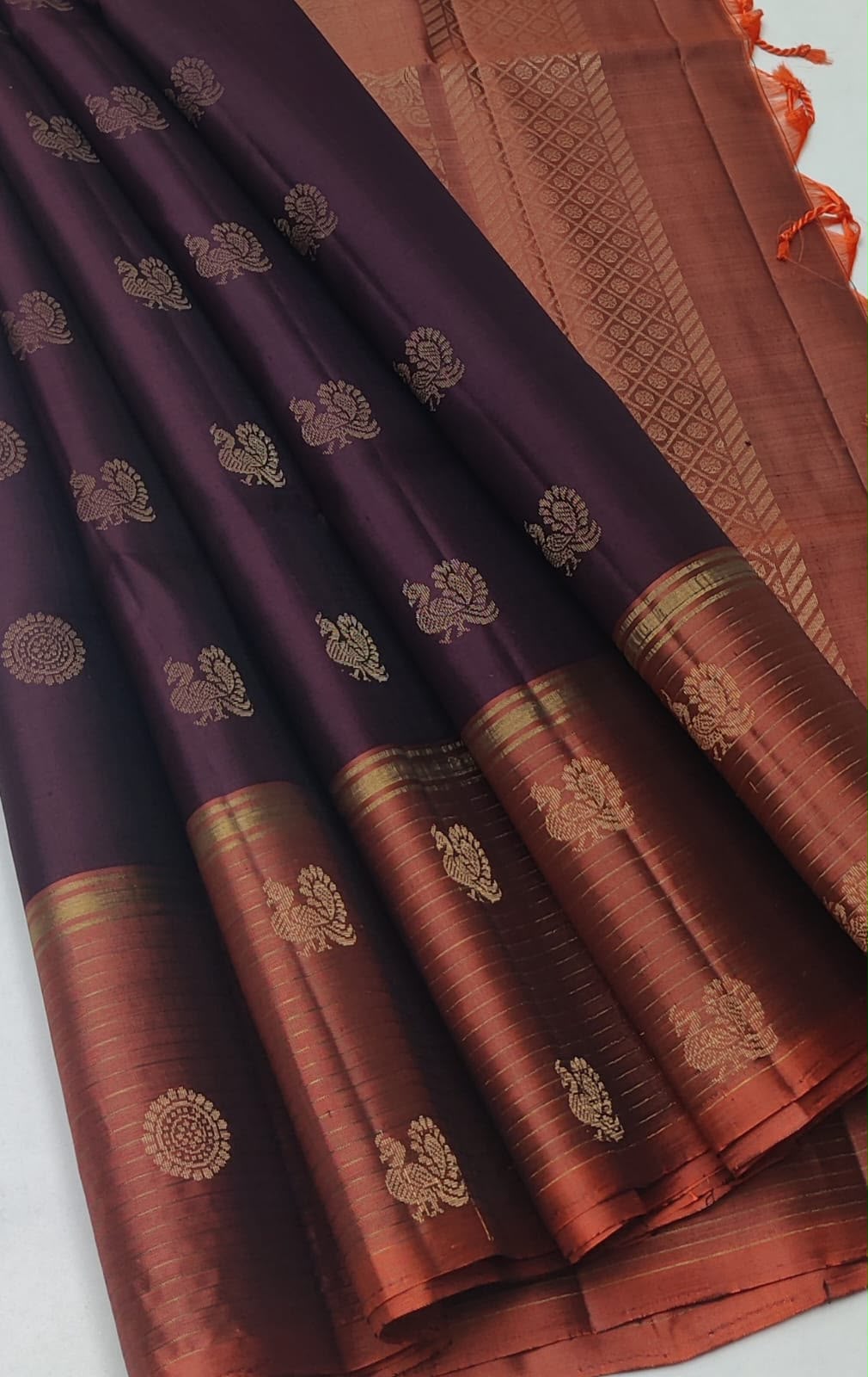 Sirumugai Pure Handloom Kanchi Soft Silk Sarees
