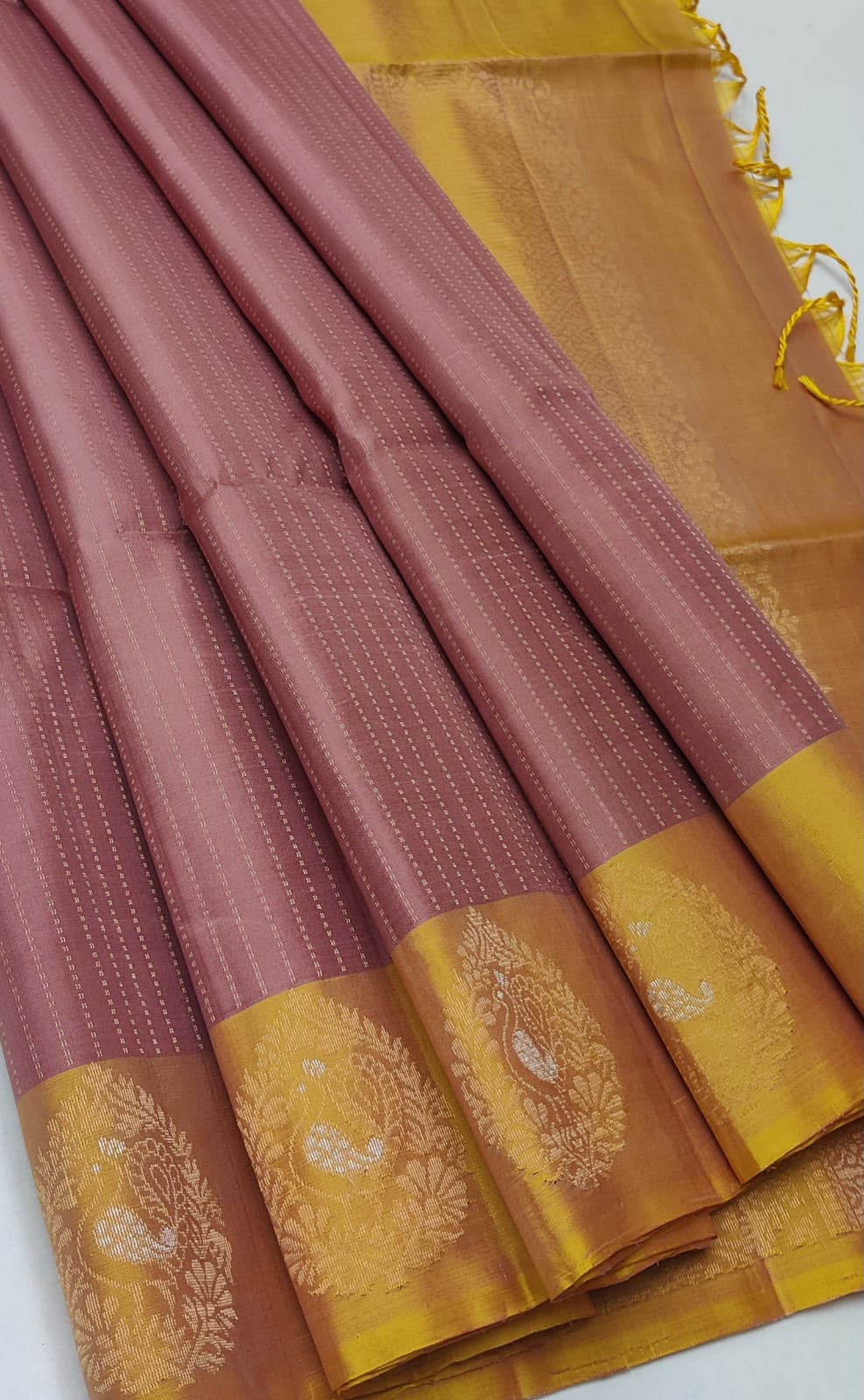Sirumugai Pure Handloom Kanchi Soft Silk Sarees-Double side hand korai- Mutiple collection