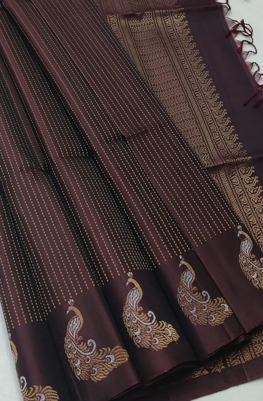 Sirumugai Pure Handloom Kanchi Soft Silk Sarees-Double side hand korai- Mutiple collection