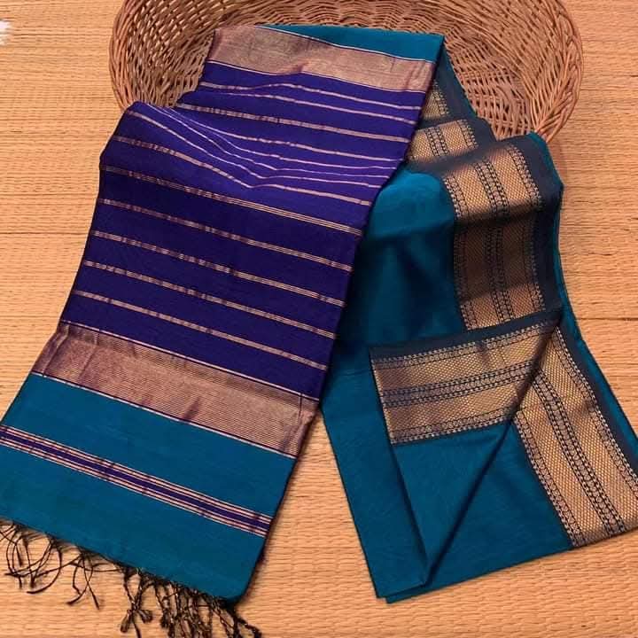 Sirumugai Pure Handloom Kanchi Soft Silk Sarees, Maheswari - Mutiple collections