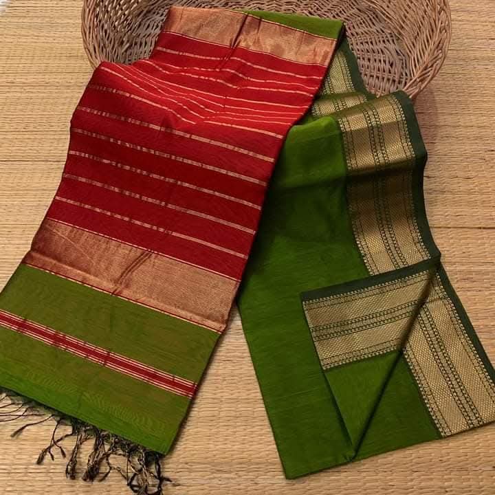Sirumugai Pure Handloom Kanchi Soft Silk Sarees, Maheswari - Mutiple collections