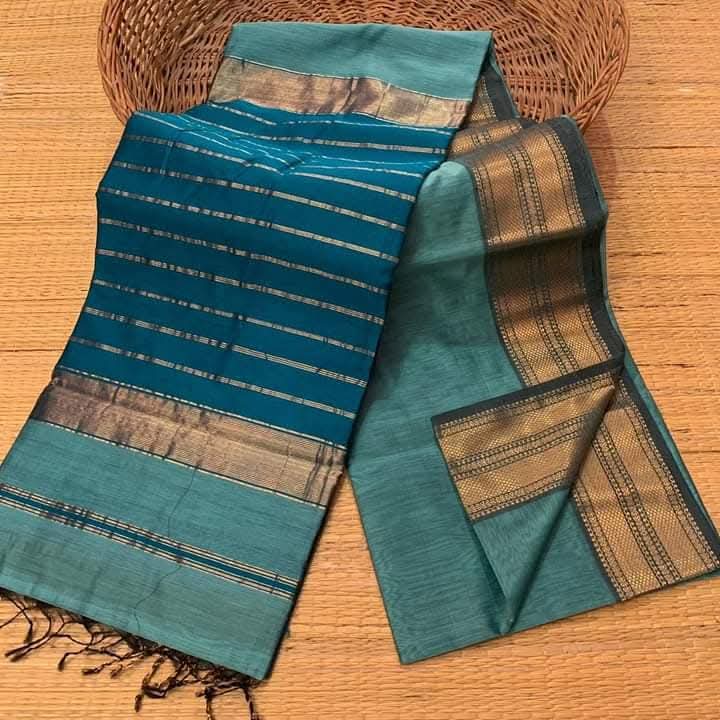 Sirumugai Pure Handloom Kanchi Soft Silk Sarees, Maheswari - Mutiple collections
