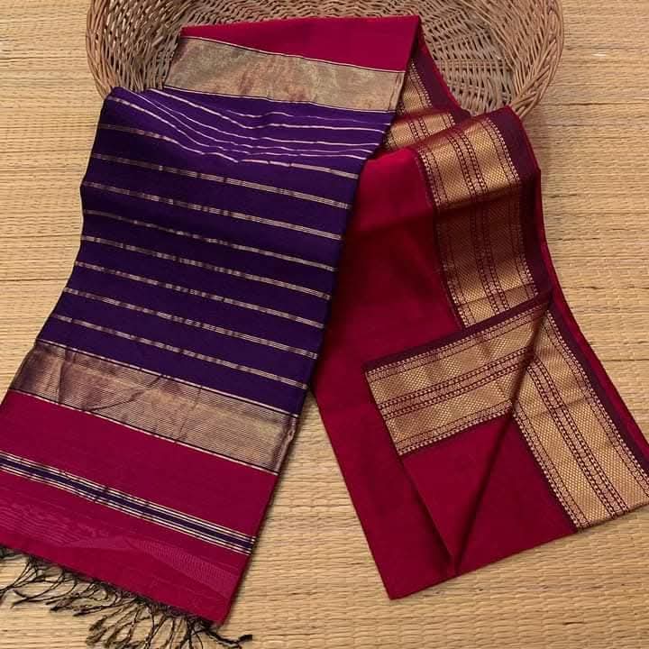 Sirumugai Pure Handloom Kanchi Soft Silk Sarees, Maheswari - Mutiple collections