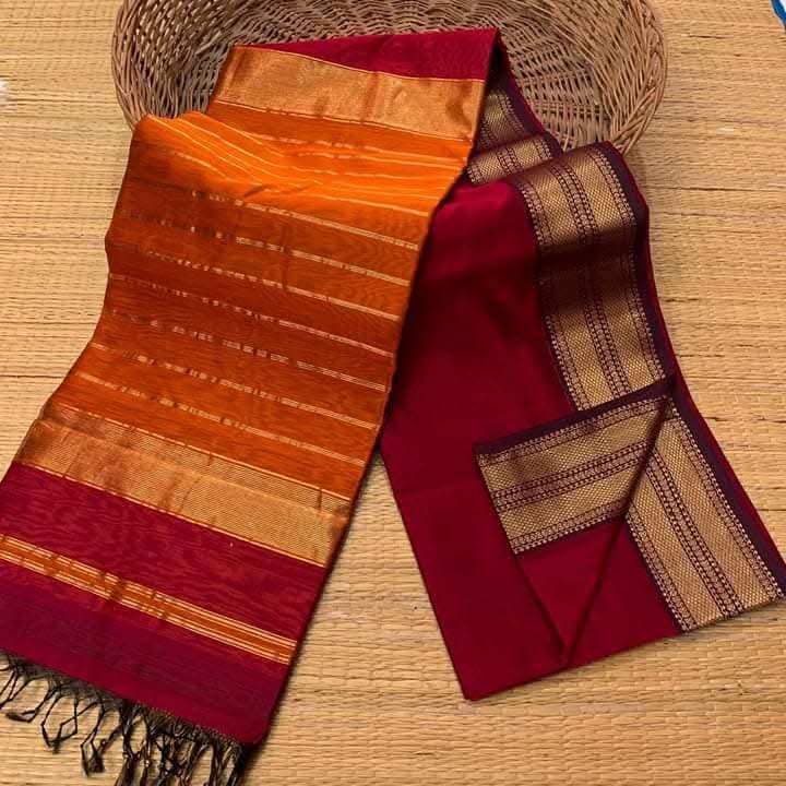 Sirumugai Pure Handloom Kanchi Soft Silk Sarees, Maheswari - Mutiple collections