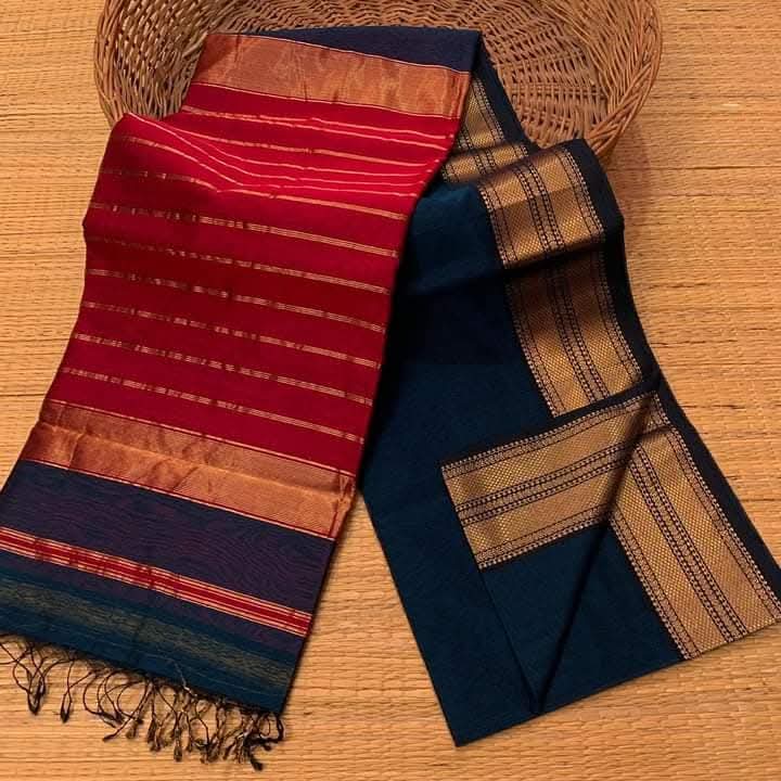 Sirumugai Pure Handloom Kanchi Soft Silk Sarees, Maheswari - Mutiple collections