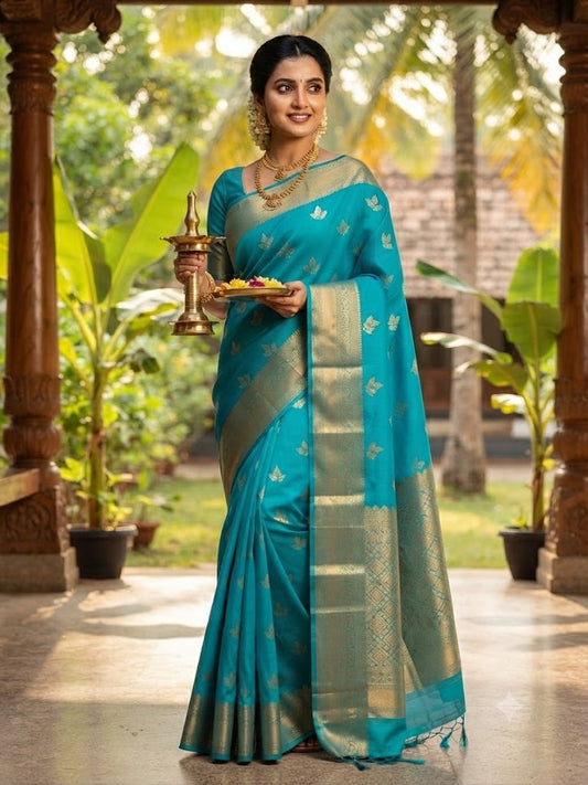 Sirumugai Pure Handloom Kanchi Soft Silk Sarees with blouse- Multiple collection
