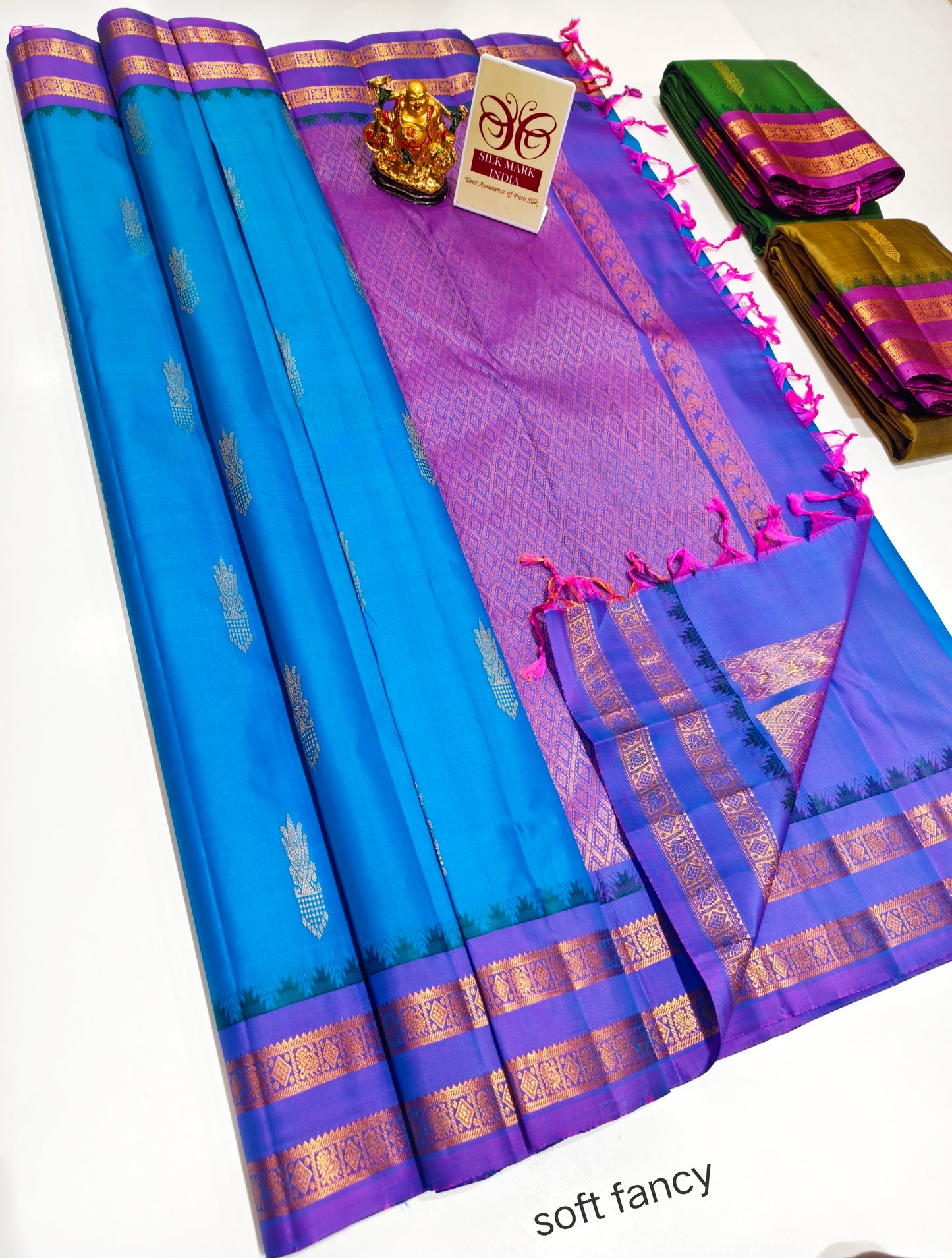 Kanchipuram Pure Soft Silks Sarees-with Silk Mark certificate- catalogue C3- 220 collections