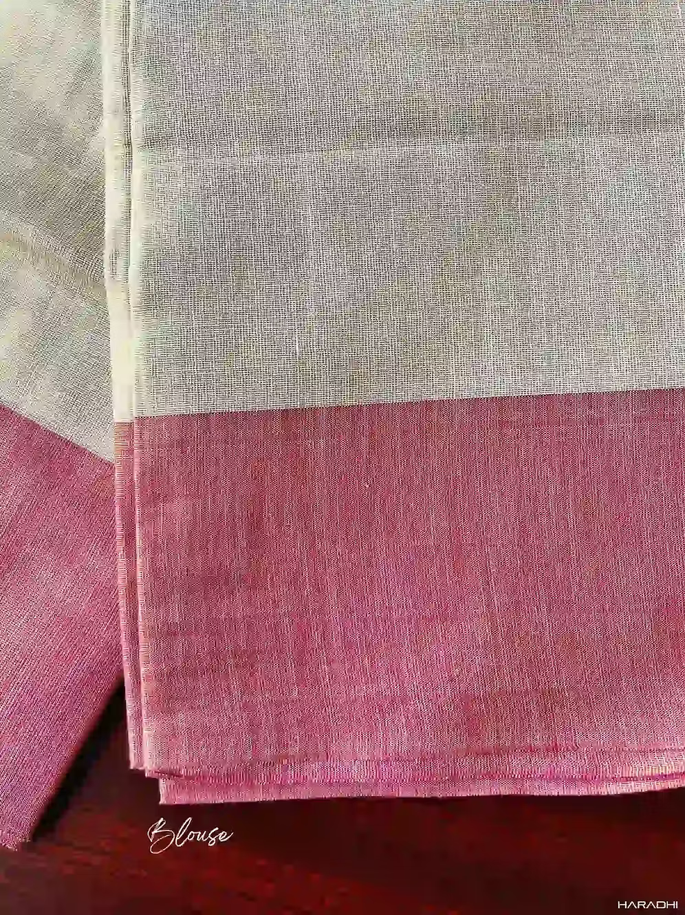 Pink Chathura Designer Tassel Tissue Saree