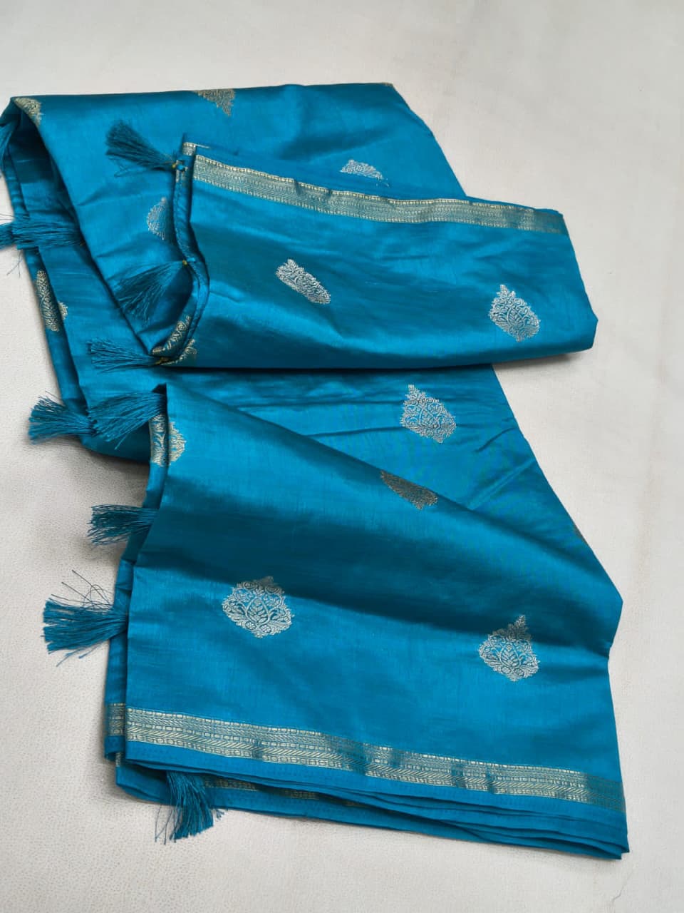 Sirumugai Pure Handloom Kanchi Soft Silk Sarees- Fancy Tassar - with blouse