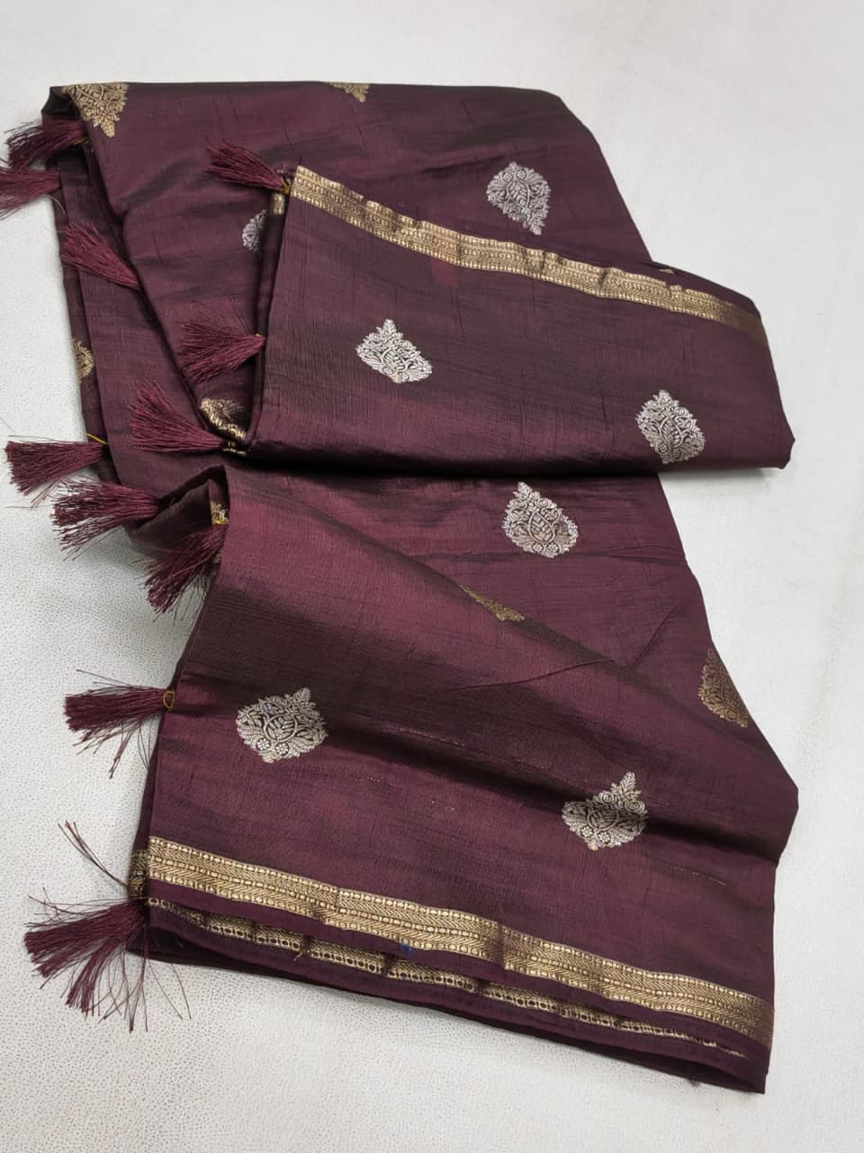 Sirumugai Pure Handloom Kanchi Soft Silk Sarees- Fancy Tassar - with blouse