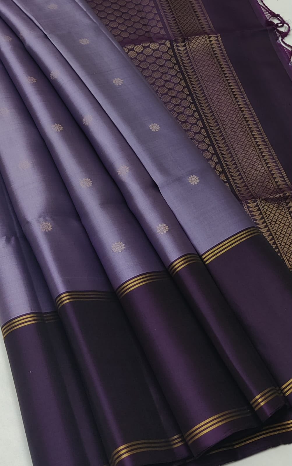 Sirumugai Pure Handloom Kanchi Soft Silk Sarees- with blouse