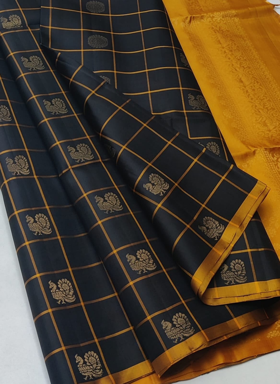 Sirumugai Pure Handloom Kanchi Soft Silk Sarees- with blouse