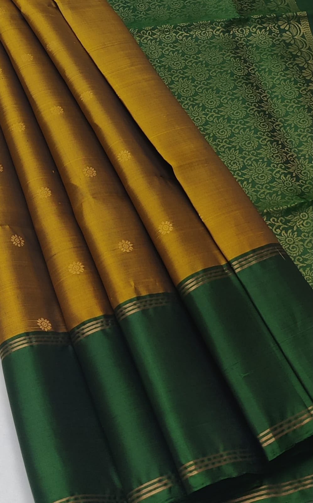 Sirumugai Pure Handloom Kanchi Soft Silk Sarees- with blouse