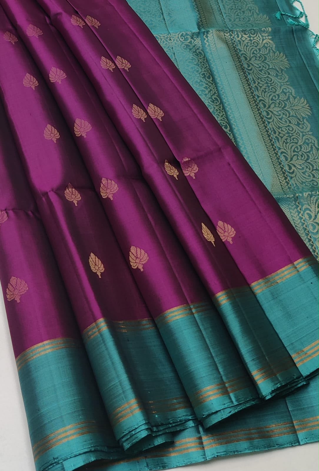 Sirumugai Pure Handloom Kanchi Soft Silk Sarees- with blouse