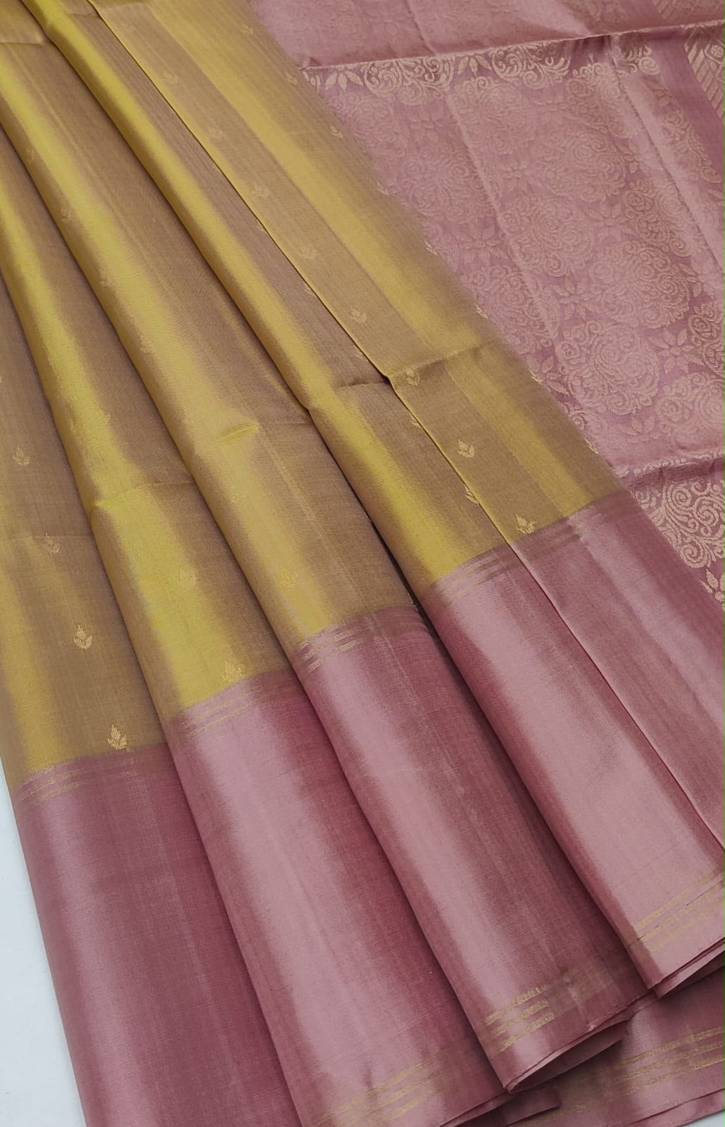 Sirumugai Pure Handloom Kanchi Soft Silk Sarees- with blouse