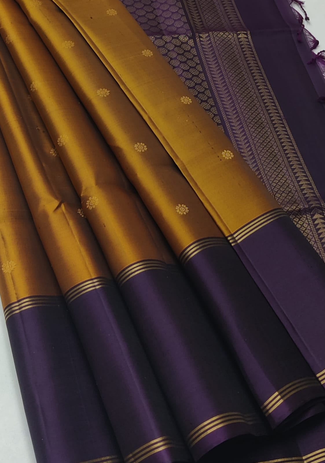 Sirumugai Pure Handloom Kanchi Soft Silk Sarees- with blouse