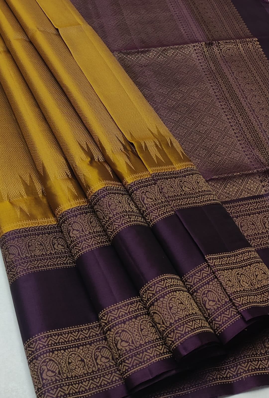 Sirumugai Pure Handloom Kanchi Soft Silk Sarees-Jackward weaving - Multiple collections