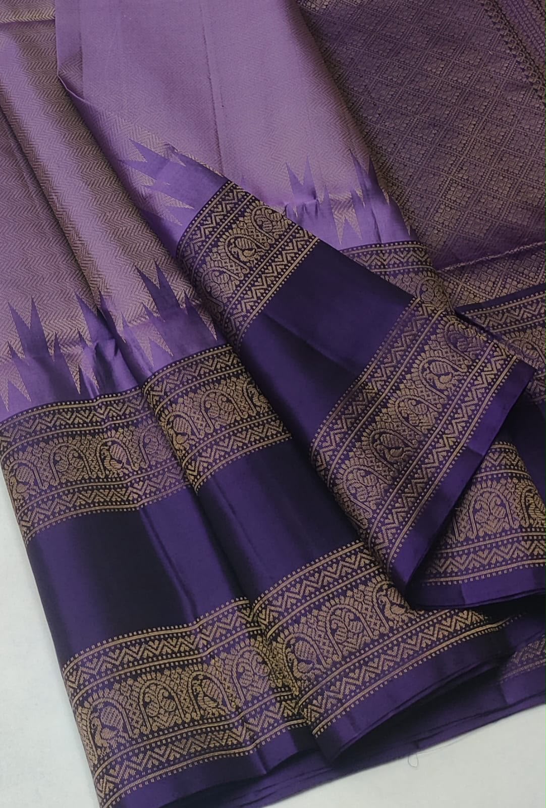 Sirumugai Pure Handloom Kanchi Soft Silk Sarees-Jackward weaving - Multiple collections