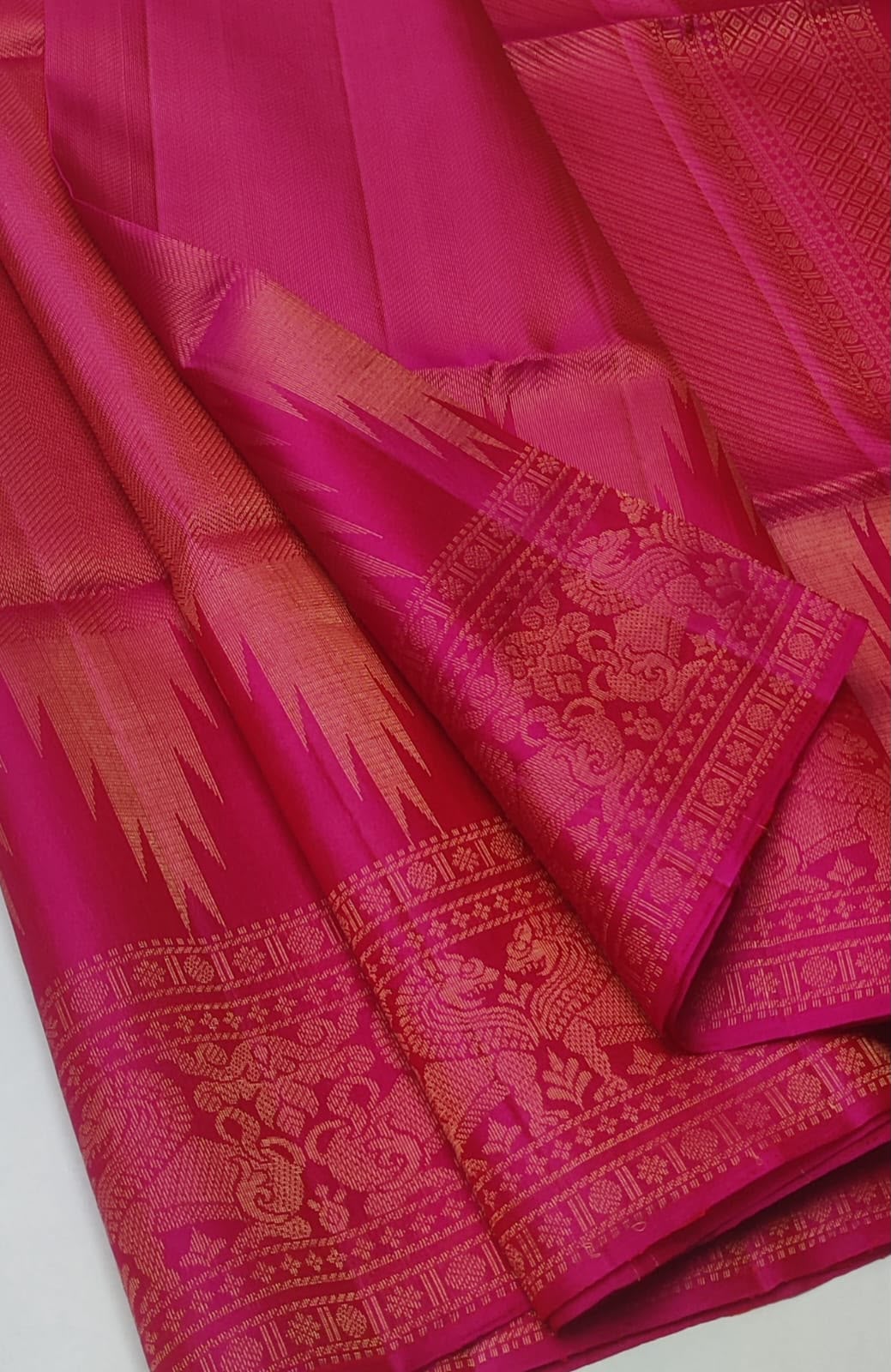 Sirumugai Pure Handloom Kanchi Soft Silk Sarees-Jackward weaving - Multiple collections